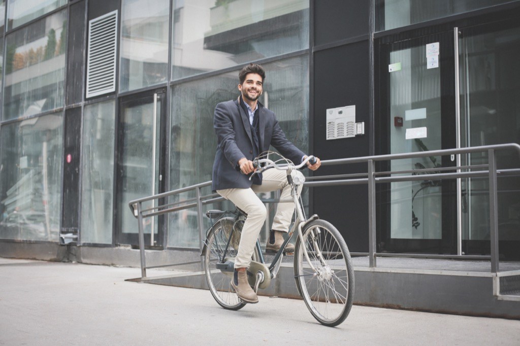 Businessman on Bike Corny Jokes